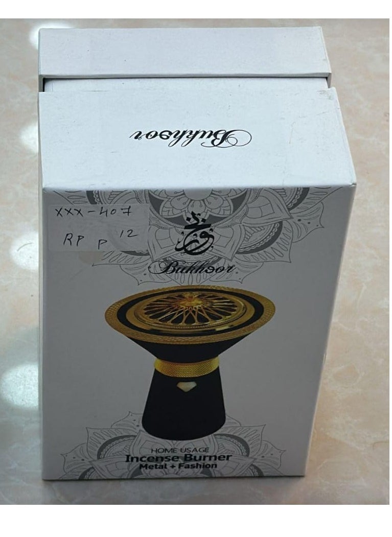 Bakhoor Electric Incense Burner Arabic USB Rechargeable Incense Portable Censer – Black  - Image 4