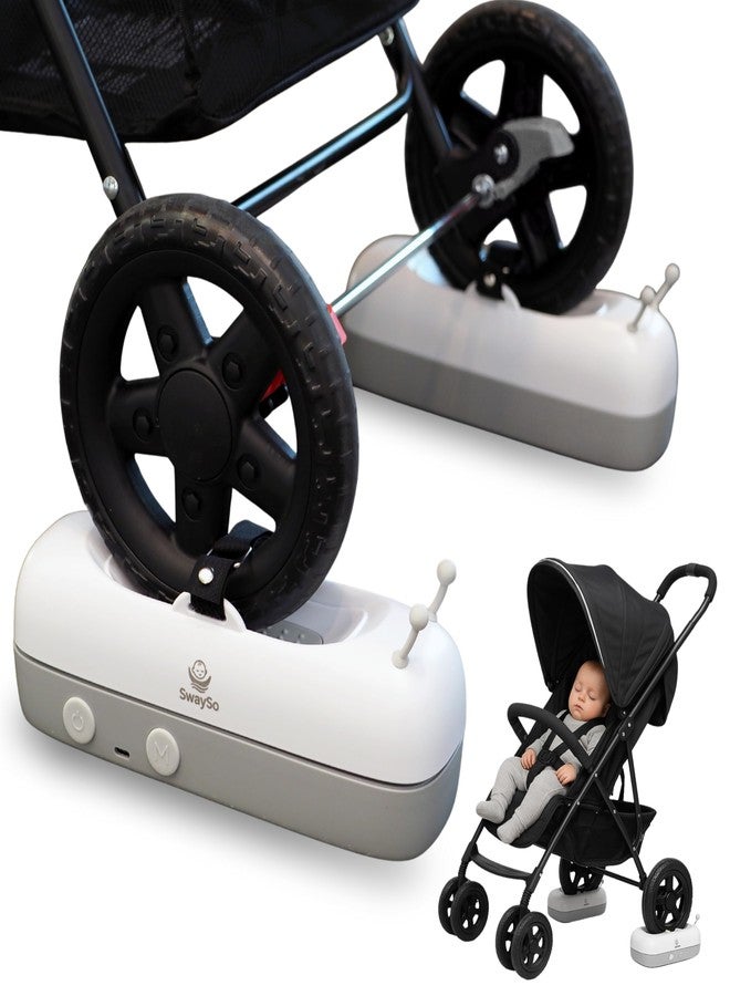 SwaySo Automatic Lightweight Stroller Rocker Attachment – Smart Infant Soother for Peaceful Sleep with Remote, Timer, Two Speed Modes, Type-C Rechargeable – No Anxious Vibrations-SwaySo - Image 1