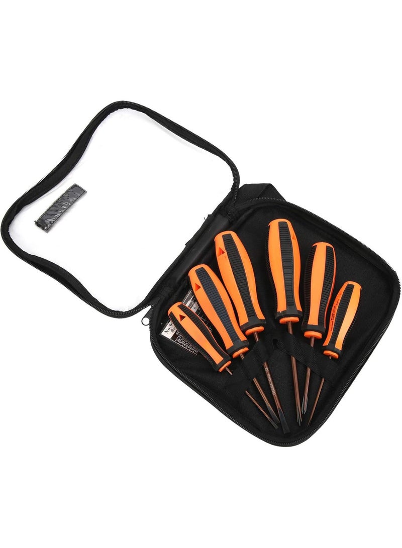 GGOOT Screwdriver Set 7PC S2 Steel Screwdriver Set, Household Tool Kit for Electrical Appliance Maintenance & Hardware Repair - Image 1