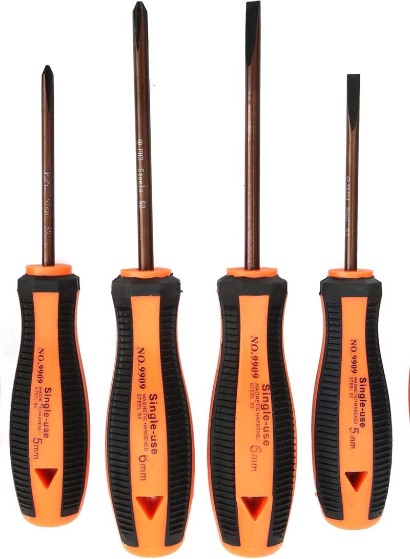 GGOOT Screwdriver Set 7PC S2 Steel Screwdriver Set, Household Tool Kit for Electrical Appliance Maintenance & Hardware Repair - Image 5