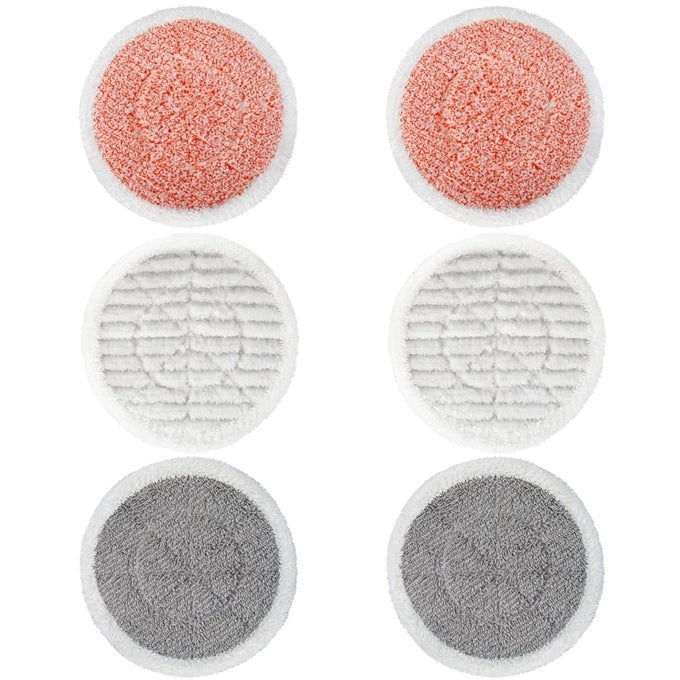 REPLACEMENT STEAM MOP PADS FOR SHARK S6002UK S7201UK STEAM MOP REUSABLE STEAM SCRUB CLEANING PADS SCRUBBING AND SANITIZING ROTATING POWER PADS 2 TWIST PADS2 SCRUBBY PADS2 HEAVY SCRUB PADS