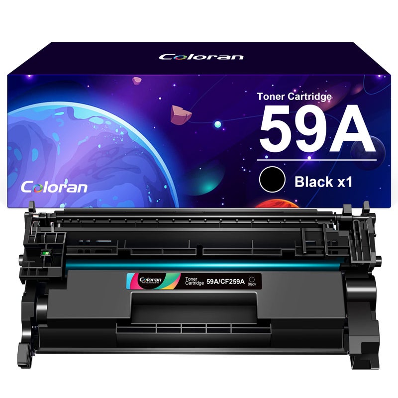 Coloran 59A Toner Cartridge Replacement for HP CF259A 59A CF259X 59X Compatible for Laserjet Pro MFP M428 M428fdw M428dw M428fdn M428m Laserjet Pro M304 M304a M404 M404dn M404dw M404n (1Black)