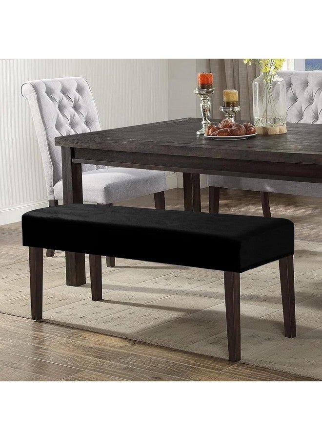 HOKIPO غطاء مقعد طعام هوكبو من المخمل قابل للتمدد، أسود (Ar-4800-Blk) - Image 2