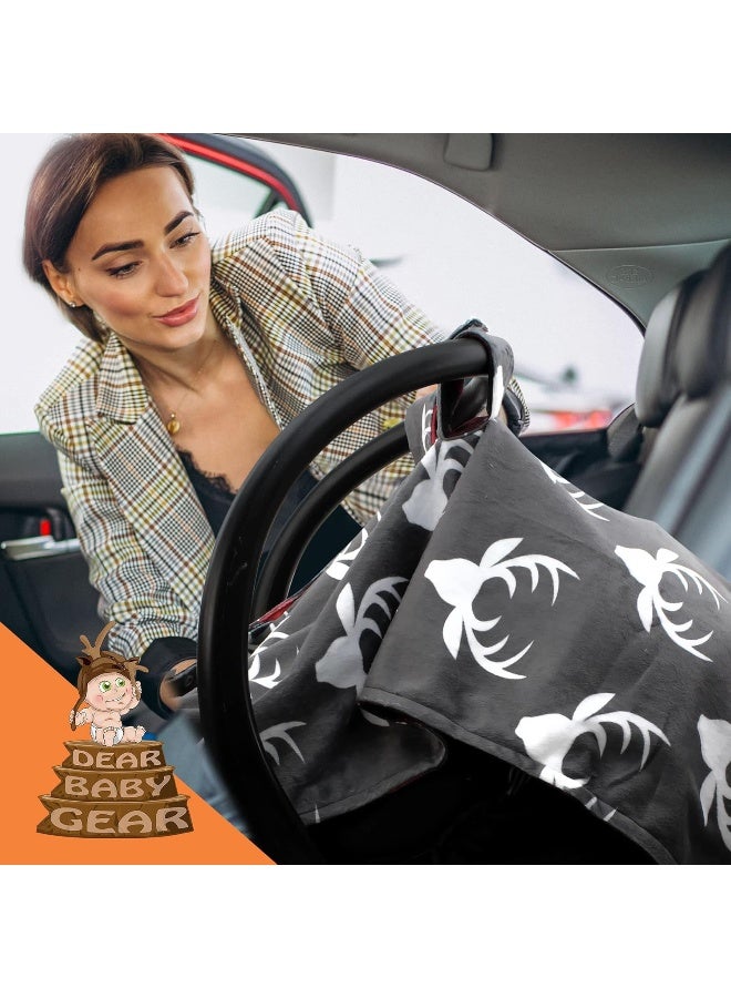 Dear Baby Gear Blanket for Baby Car Seat - Baby Car Seat Cover, Blankets for Infant Car Seats, and Baby Wraps Carrier - Image 2