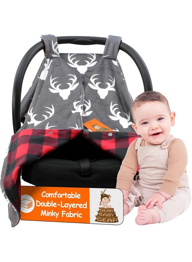 Dear Baby Gear Blanket for Baby Car Seat - Baby Car Seat Cover, Blankets for Infant Car Seats, and Baby Wraps Carrier - Image 1