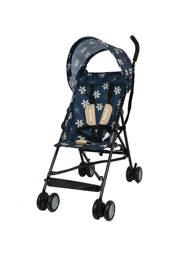 Nurtur Rex Buggy Stroller Multicolor Lightweight Stroller with Compact Fold Canopy Shoulder Strap 6 to 36 monthsMulticolor Official Product - Image 1