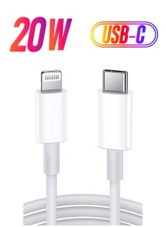 USB C to Lightning Cable 2M [MFi Certified] Compatible with Apple iPhone 14 Pro Max/13/12/11 Pro/X/XS/XR/8 Plus/AirPods Pro,Supports Power Delivery,White