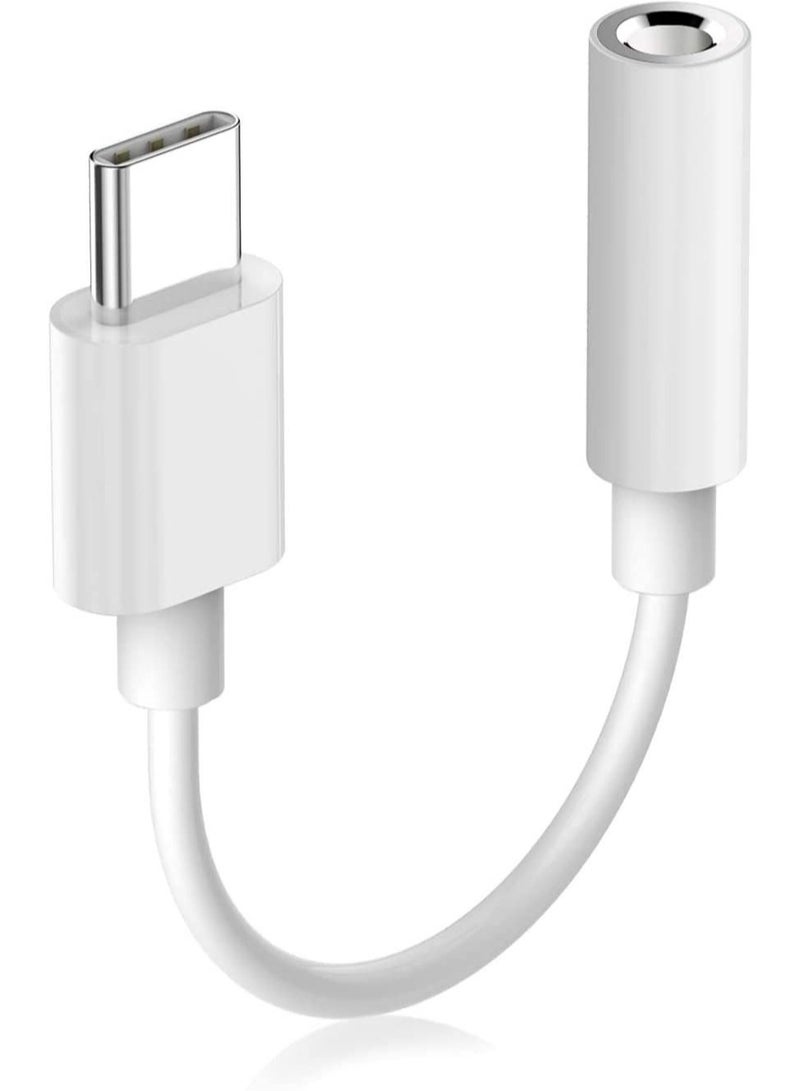Captaintech Type-C to 3.5mm Audio Converter White - Image 3