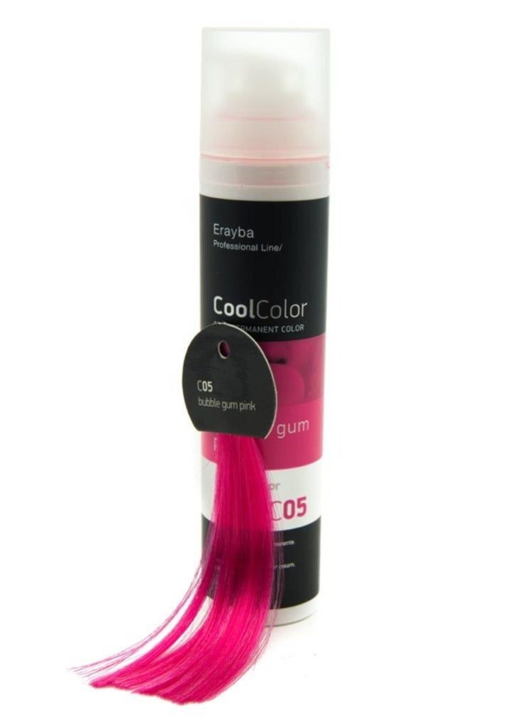 Erayba Cool Color Temporary Hair Dye100mlC05 Pink Color - Image 2