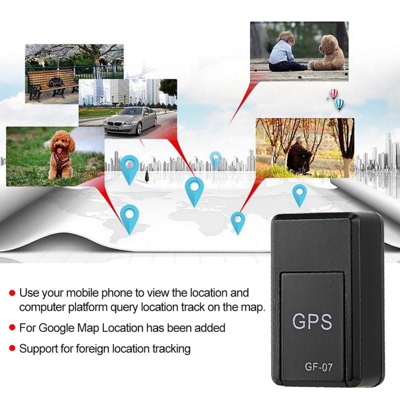 GF‑07 Mini GPS Alarm Locator 150mA Vehicle Magnetic GSM GPRS Real Time Tracking Device - Image 3