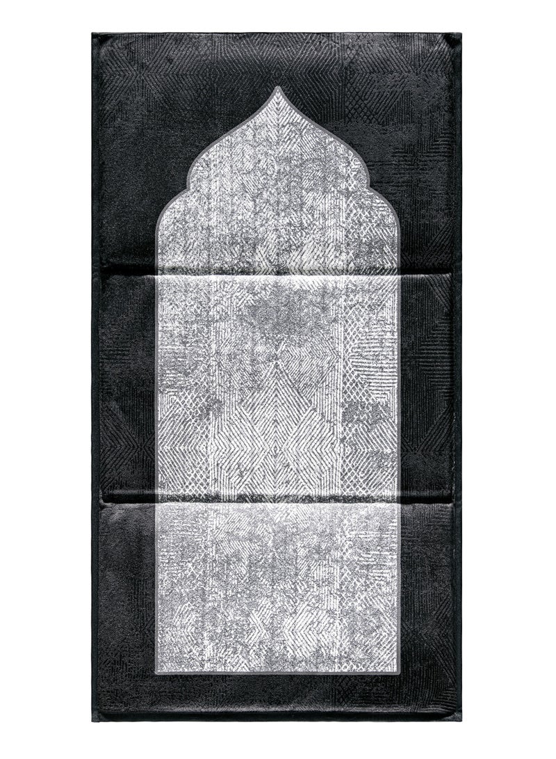 Urban rugs Black Kanar Backrest Prayer Mat - Image 1