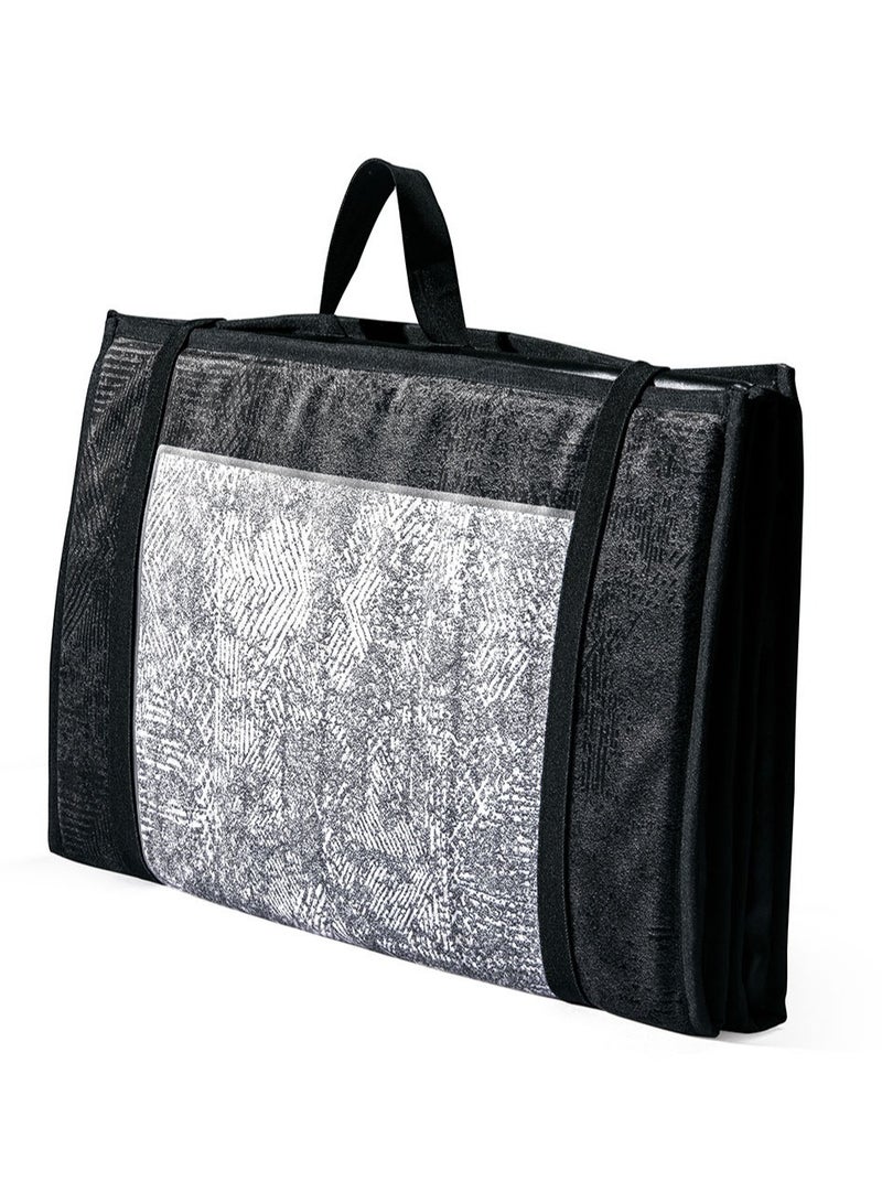 Urban rugs Black Kanar Backrest Prayer Mat - Image 3