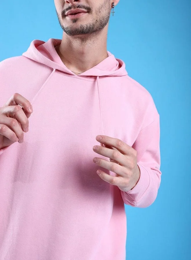 The Indian Garage Co  The Indian Garage Co Men Regular Fit Solid Hooded Full Sleeves Sweatshirt  | Best Price UAE