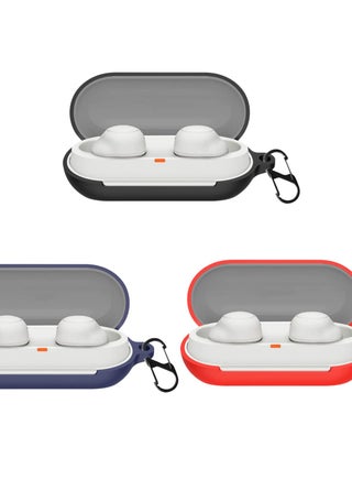 3 Pcs Silicone Case Cover For Sony WF-C700N Wireless Earbuds, Shockproof, Waterproof, Protective Cover With Keychain, Black Blue Red - pzsku/ZF3D8B5015C391D6419CFZ/45/_/1721115400/967514df-3e62-4e80-92a5-7375f6fd9093