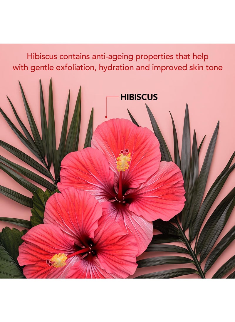 Botanic Hearth Botanic Hearth Hibiscus Body Scrub | Exfoliating & Hydrating Scrub for 
Glowing, Smooth Skin | Infused with Natural Botanicals & Essential Oils | 
For All Skin Types | 125g  - Image 5