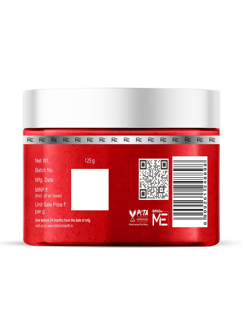 Botanic Hearth Botanic Hearth Hibiscus Body Scrub | Exfoliating & Hydrating Scrub for 
Glowing, Smooth Skin | Infused with Natural Botanicals & Essential Oils | 
For All Skin Types | 125g  - Image 3