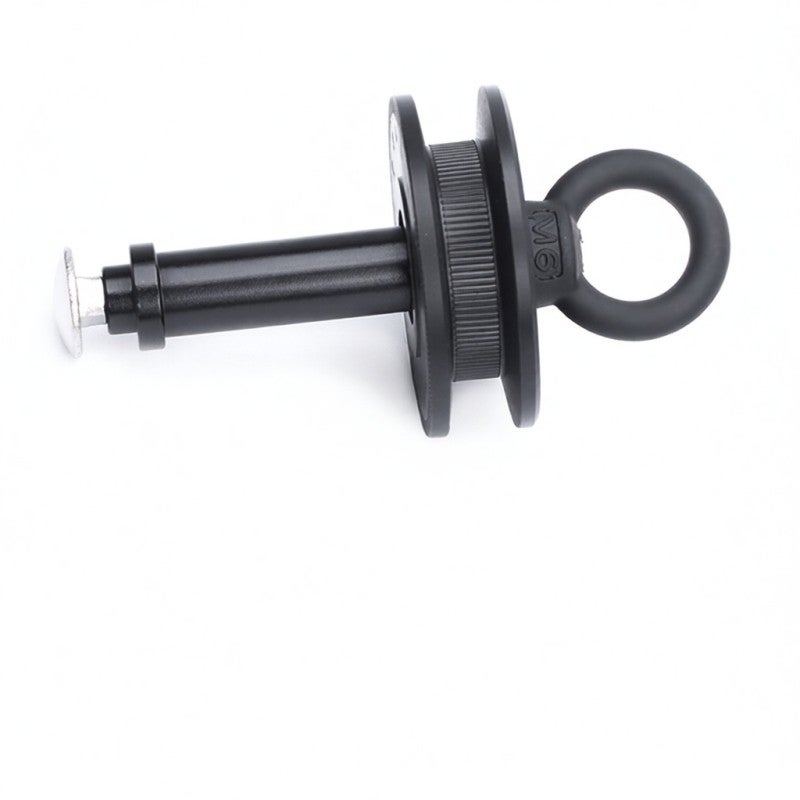 RISK Compact H Shape Chain Groove Pulley Block No Bearing Design - Rust-Free Sliding Shaft RL211 - Smooth Sliding Magnet Attachment for 12mm Barrel Shaft Frame - Image 5