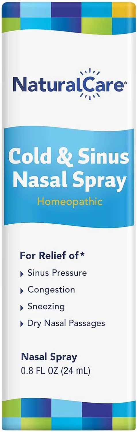 NatraBio NaturalCare Cold  Sinus Nasal Spray Homeopathic Nasal Spray 08 fl oz - Image 5