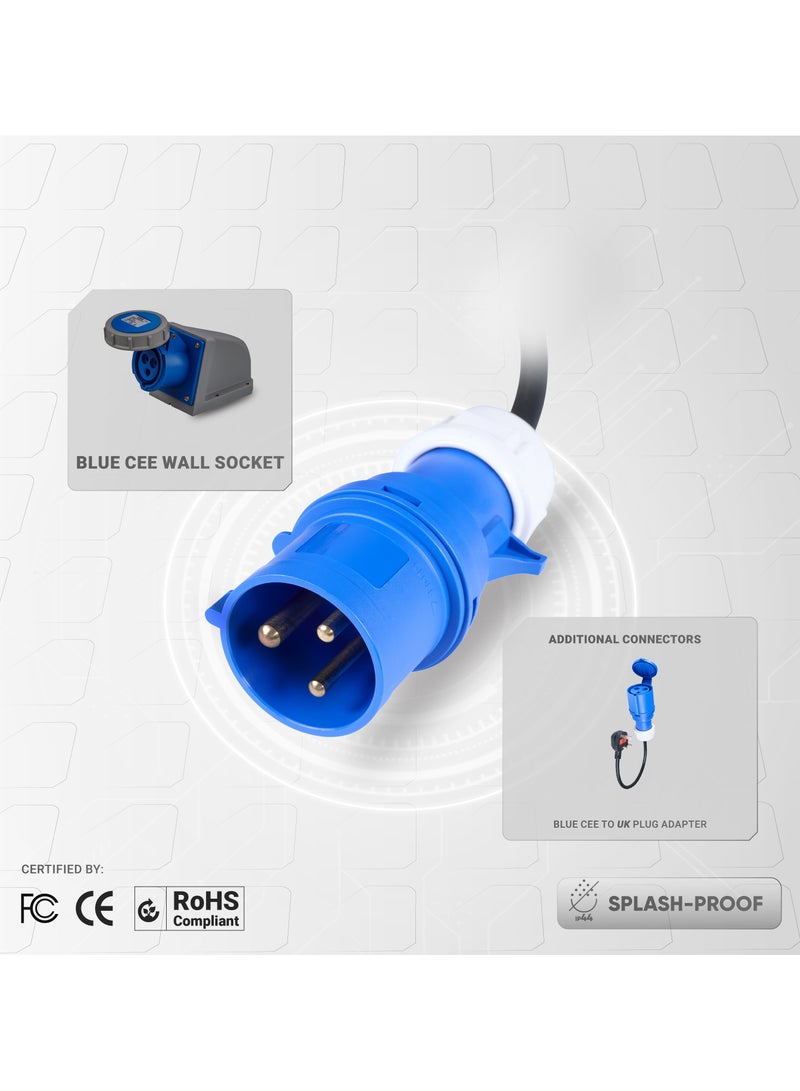 urtech URTECH 7kW EV Charger | Professional Type 2 Charging Station | Smart Control | Complete Installation Kit - Image 3