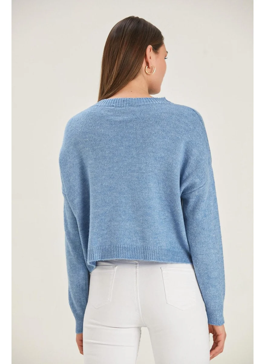 الكسندر جاردي Batwing Sleeve Sweater (B22-5751)