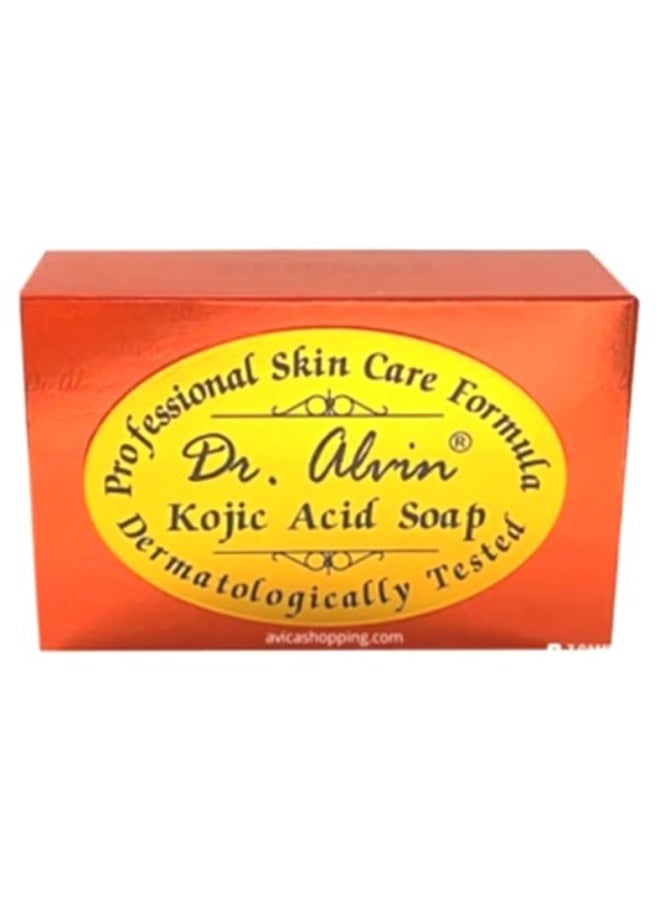 Dr. Alvin Kojic Acid Soap 135g – Skin Brightening Cleanser for Dark Spots, Uneven Tone & Smooth Skin - Image 2