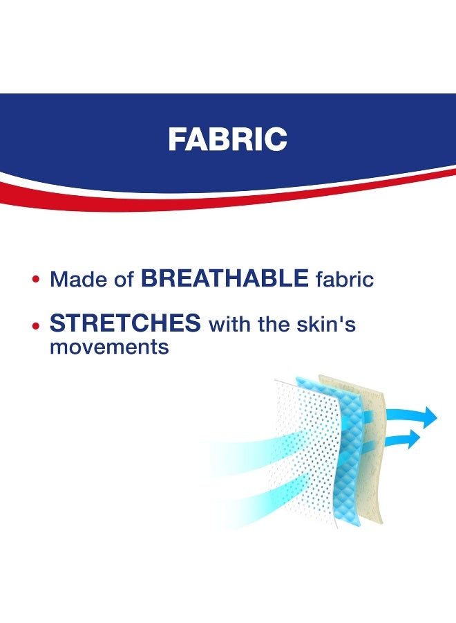 Hansaplast Hansaplast Elastic Plasters, Extra Flexible & Breathable, 20 Strips (2 sizes)  - Image 2