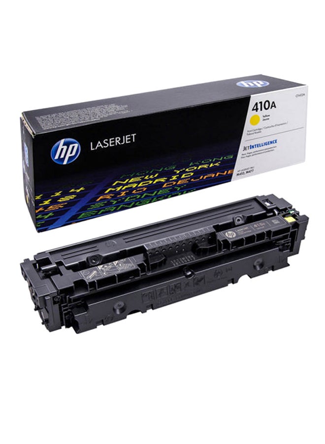 HP خرطوشة مسحوق حبر نافثة لطابعة ليزر أصلية 410A أصفر - Image 1
