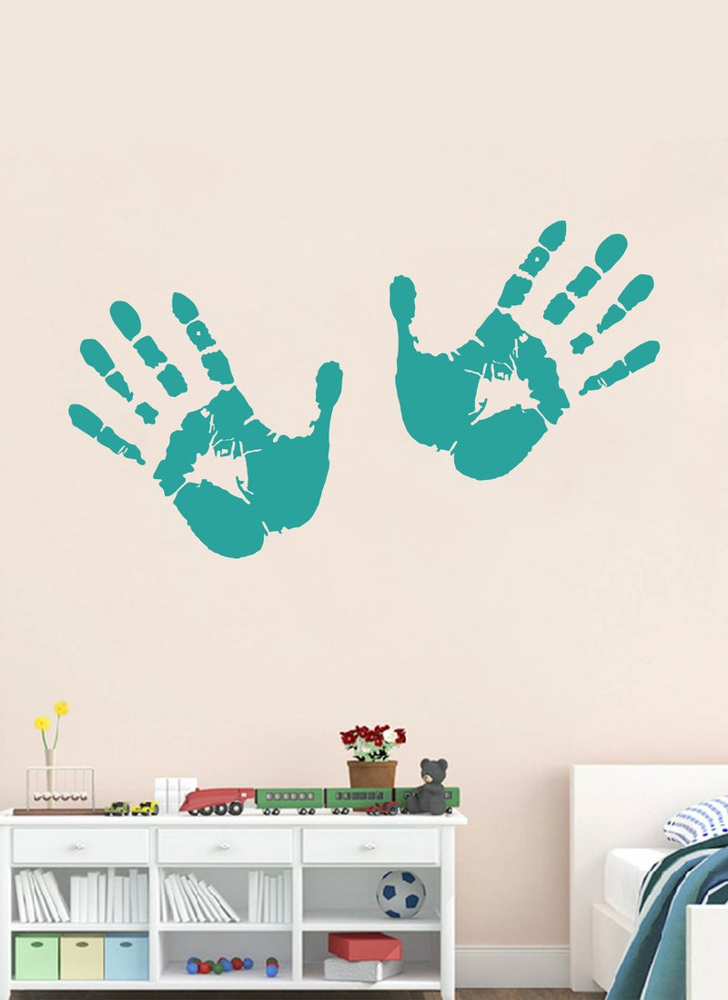 Spoil Your Wall Paint Palm Print Wall Decal - Wall Arts Home Décor - Wall Sticker - 60x70 cm by Spoil Your Wall  - Image 1