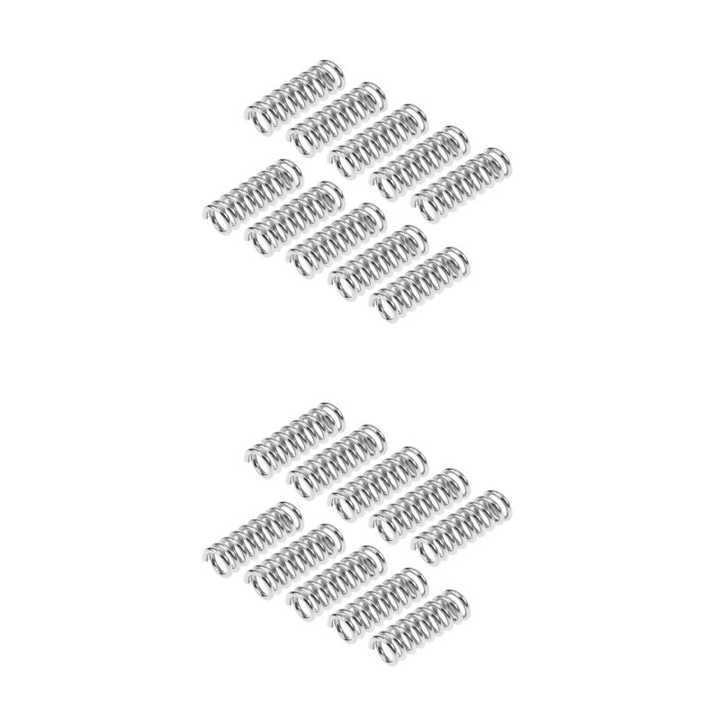 40 pcs Heated Bed Compression Spring for 3D Printer Extruder DIY Accessories Extruder Nickel Plating - Image 1