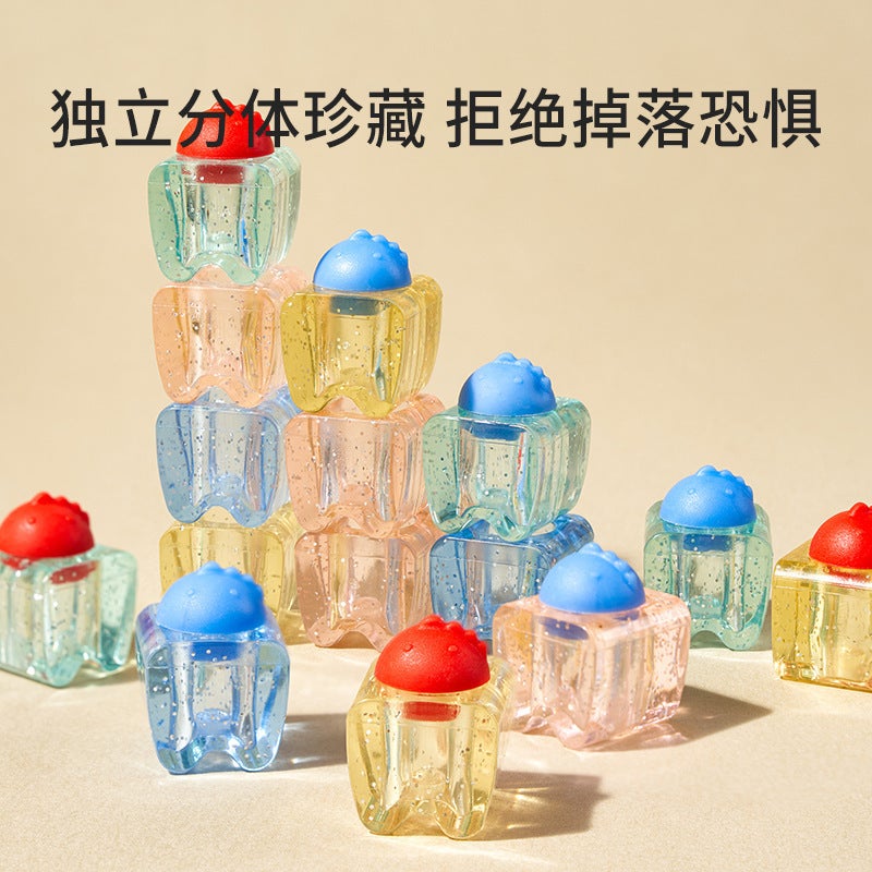 Baby Teeth Collection Wooden Po Frame Breast Teeth Box Boys And Girls New Breast Teeth Storage Box Anti-Oxidation - Image 3