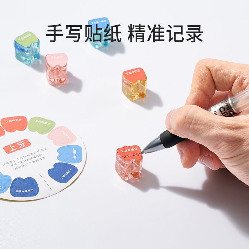 Baby Teeth Collection Wooden Po Frame Breast Teeth Box Boys And Girls New Breast Teeth Storage Box Anti-Oxidation - Image 5