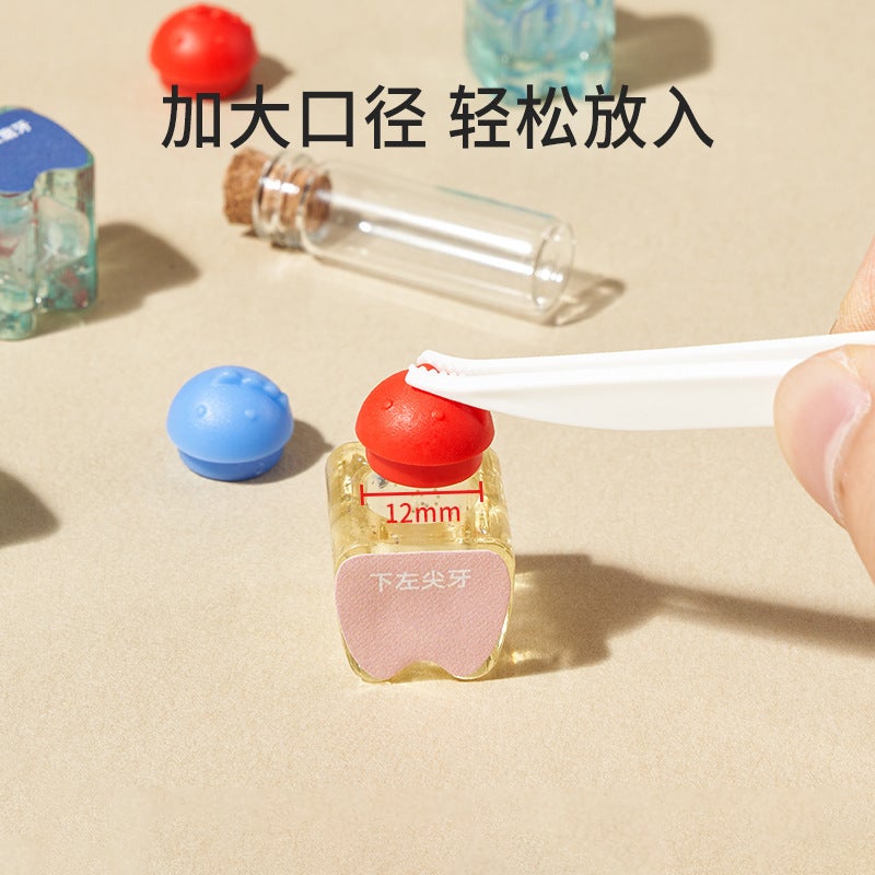 Baby Teeth Collection Wooden Po Frame Breast Teeth Box Boys And Girls New Breast Teeth Storage Box Anti-Oxidation - Image 4