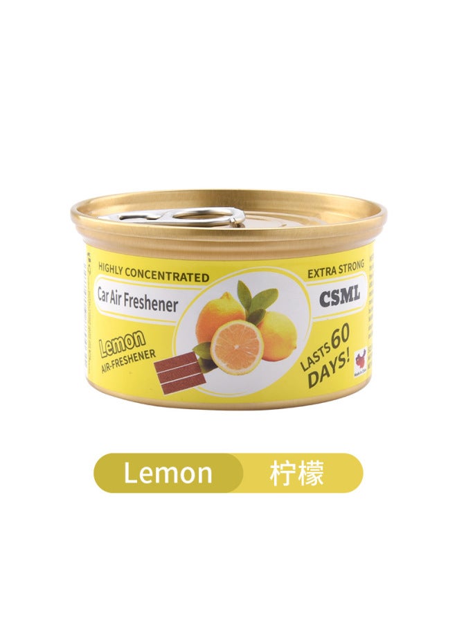 Wooden Block Canned Car Air Freshener Solid Perfume Car Fragrance Set Decorative Items For Home Use