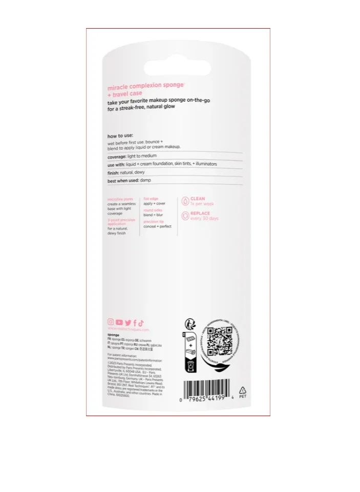 ريل تكنيكس Miracle Complexion Sponge + Case - SR