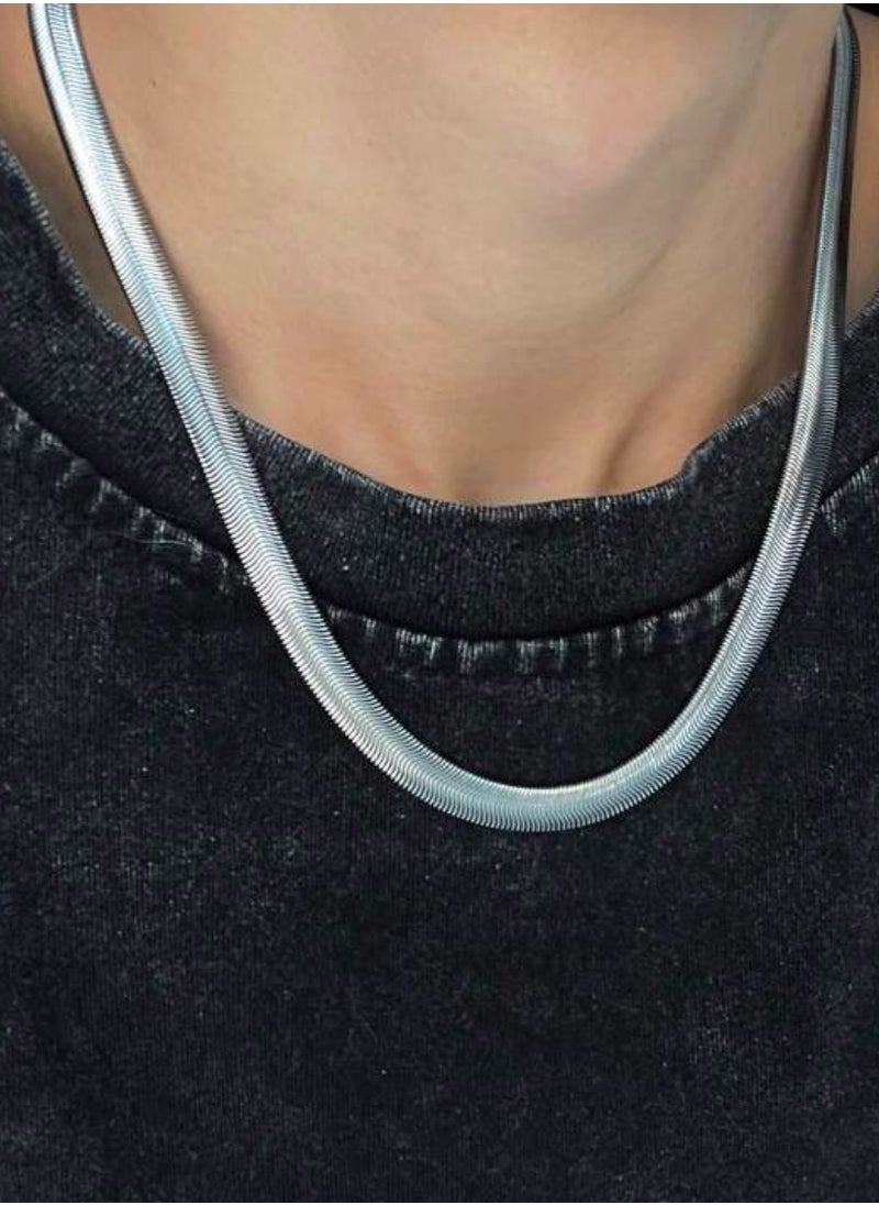 JewelryLand Elegant Stainless Steel Necklace For Men  - Image 1