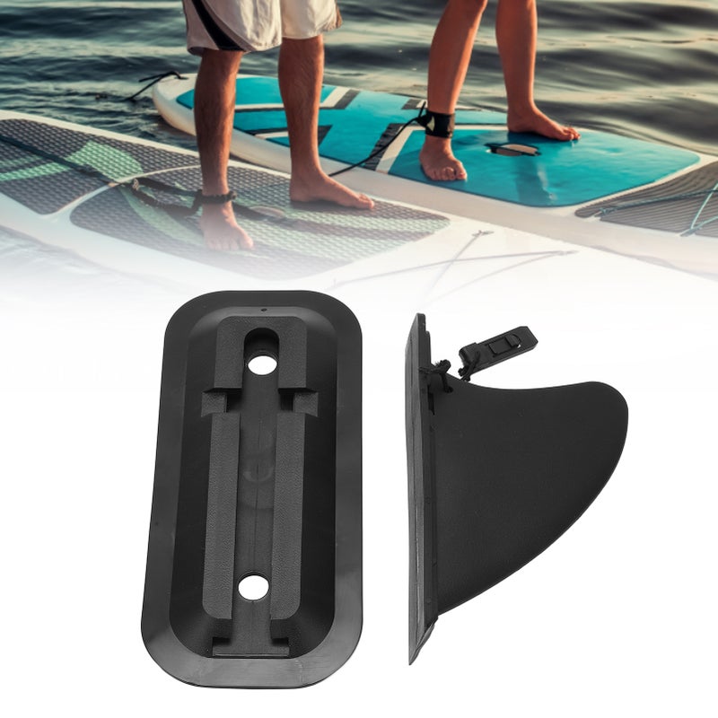 Inflatable Paddle Board Fin Replacement Quick Release Slide in Center Fin for Surfboard - Image 2
