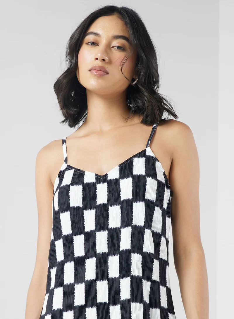 VANS Checkerboard Knit Dress