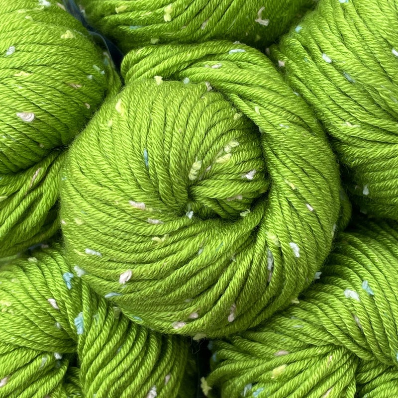 Tweed Twinkles Soft Baby Yarn for Crocheting 8 Skeins 696Yds400G Free Patterns  Acrylic Baby Blanket Knitting Yarn with Flecks  Size 3 DK Light Worsted Weight  Kiwi Green