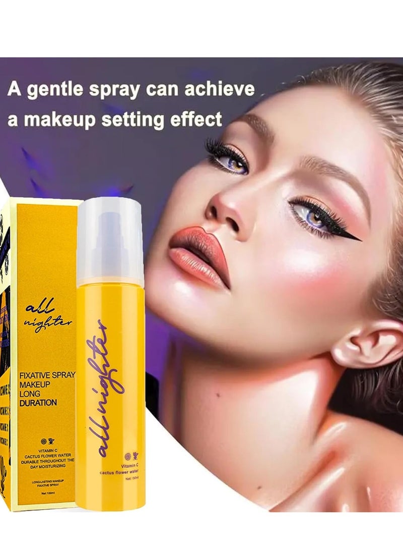 Generic - Matte Makeup Setting Spray 150ml - Long-Lasting Vitamin C Enriched Face Mist, Oil Control & Lightweight Hydrating Fixing Spray with Ultra-Fine Matte Finish - Image 1