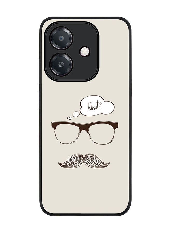 Stylizedd For Oppo A5i Case,Slim fit Camera Protection, Shockproof Thin Phone cover  - What (Hipster)