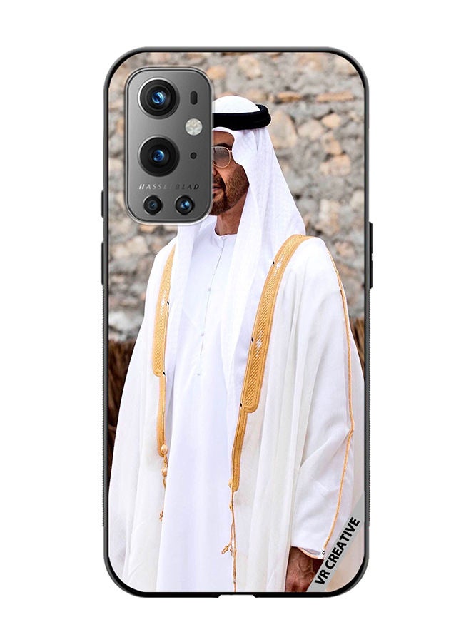 VR CREATIVE Protective Case Cover For OnePlus 9 Pro Sheikh Mohamed Bin Zayed Al Nahyan Design Multicolour - Image 1