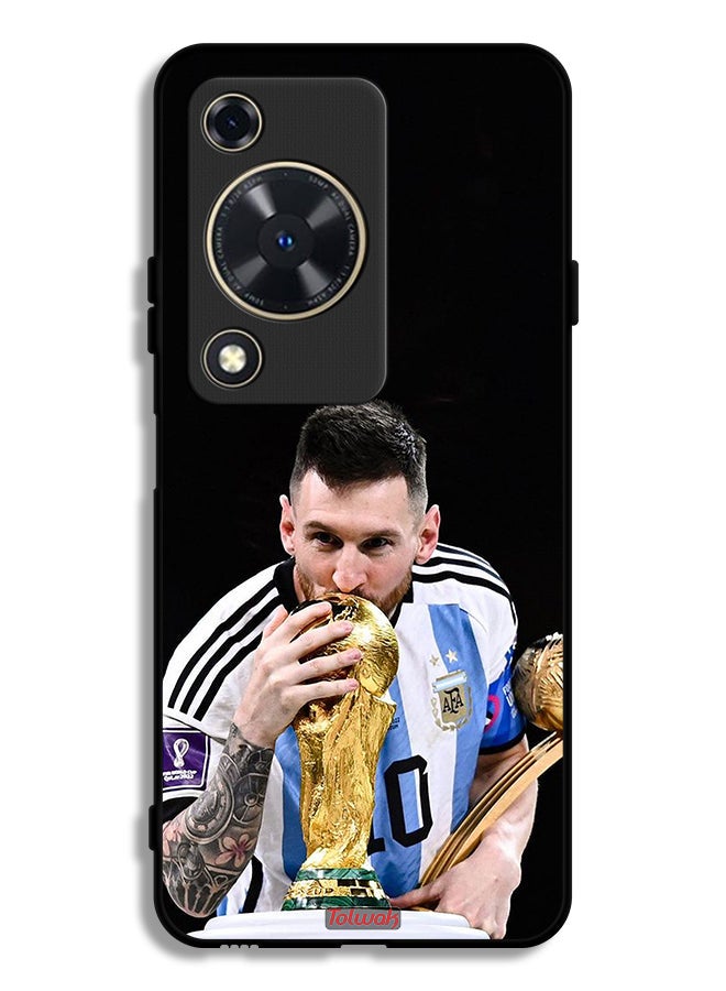 Tolwak Huawei Nova Y72S Protective Case Cover Messi