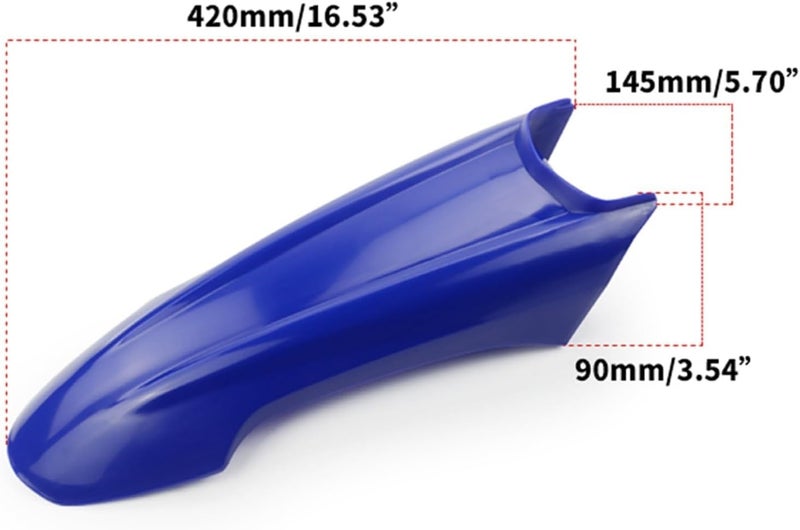 Vuzmode TTR110 Motorcycle Front Fender Mudguard - Image 4