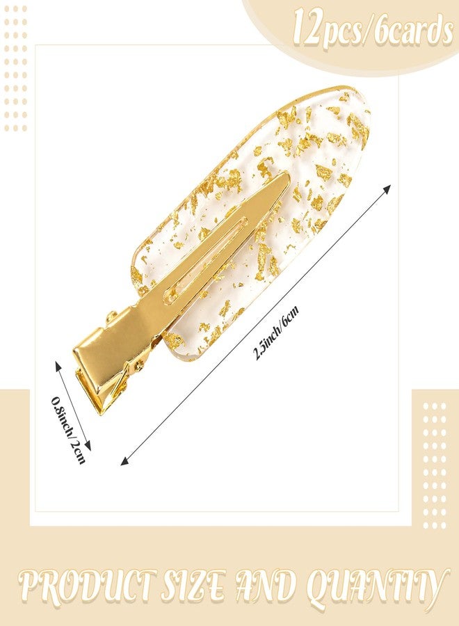 FEINIGESI No Bend Glitter Hair Clips - Creaseless Setting Clips for Bridesmaid Gift, Proposal Box, Makeup Styling, and Sectioning - Image 3