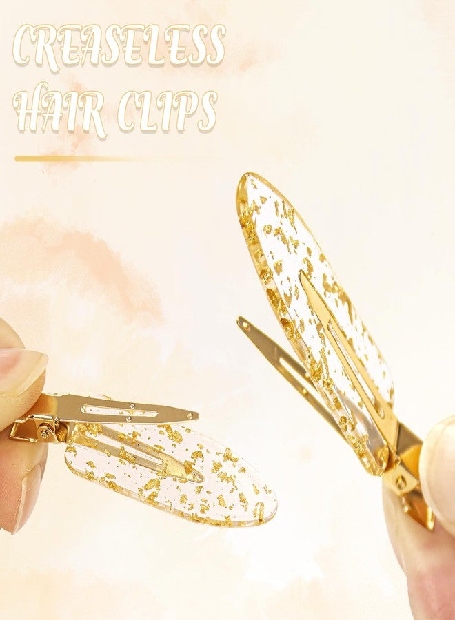 FEINIGESI No Bend Glitter Hair Clips - Creaseless Setting Clips for Bridesmaid Gift, Proposal Box, Makeup Styling, and Sectioning - Image 4