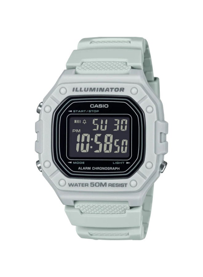 CASIO Resin Digital Wrist Watch W-218H-8BVDF - Image 1