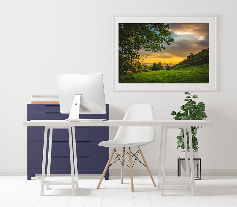 Print Panda Fabulous Landscape Wall Poster for Home Decor, Living Room, Bed Room, Kids Room, Play Room, Restaurant, Hotel (Self Adhesive Vinyl, Water Proof) (R030) (3 ft x 2 ft) - Image 4