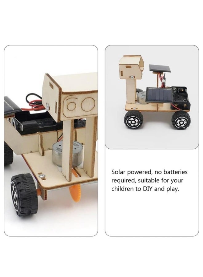 Solar Car Model Kits to Build Science kit Science Experiment Kit for Applicable to Youth Age Robotic Stem Project Build,Educational DIY STEM Set - Image 3