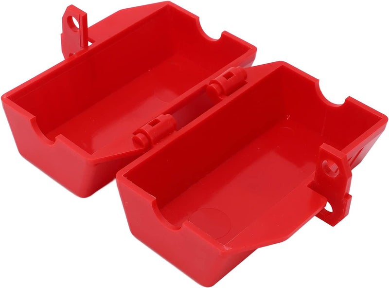 klarako Power Plug Safety Lockout Kit with 38mm 1.5in Long Padlock for Air Conditioner TV, Industry, Automobile, Chemical Industry, Electric Power(Small lock box) - Image 3