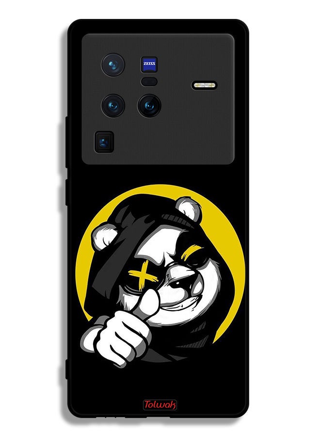 Tolwak Vivo X80 Pro Protective Case Cover Marshmallow Cute Cat - Image 2